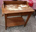 Charmant houten tafeltje – pure Vintage Look, Ophalen of Verzenden, Gebruikt