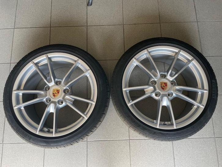 Porsche 992 velgen, Autos : Pièces & Accessoires, Pneus & Jantes, Jante(s), Pneus été, 19 pouces, Véhicule de tourisme, Utilisé