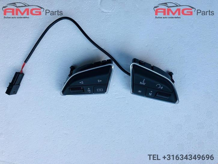 Audi A6 A7 4G S Line S6 S7 RS6 RS7 Stuur Knopjes 4G0951523D, Auto-onderdelen, Besturing, Audi, Nieuw