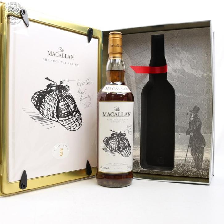 MACALLAN FOLIO 5 TEM 7   - IN PERFECTE STAAT, Verzamelen, Wijnen, Nieuw, Overige typen, Overige gebieden, Ophalen of Verzenden