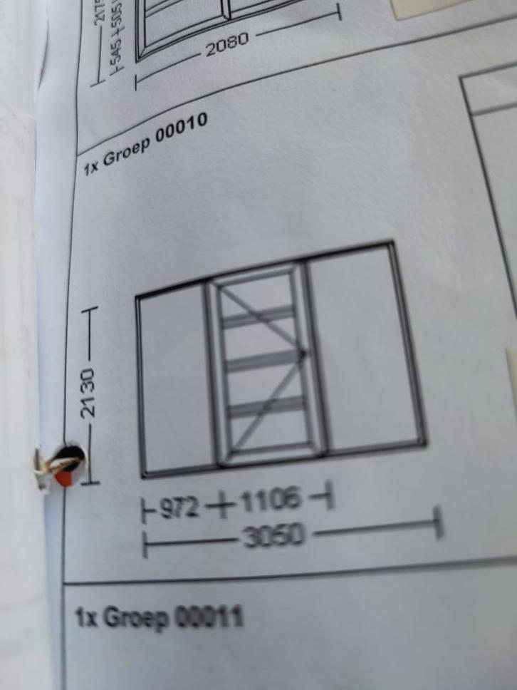 aluminium ramen, Doe-het-zelf en Bouw, Raamkozijnen en Schuifdeuren, Gebruikt, Raamkozijn, Aluminium, Ophalen