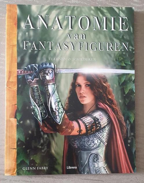 Anatomie van fantasyfiguren (teken-tutorial boek), Boeken, Kunst en Cultuur | Beeldend, Zo goed als nieuw, Schilder- en Tekenkunst