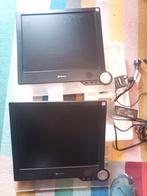 Deux neovo 17", Informatique & Logiciels, Comme neuf, VGA, Enlèvement