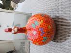 Grote kip j_line, 17cm diameter, met vlinders mooie kleuren, Huis en Inrichting, Ophalen, Zo goed als nieuw