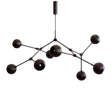 101101 Copenhagen Drop chandelier burned black   beschikbaar voor biedingen