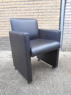 skai leren fauteuille, Enlèvement, Utilisé, Cuir