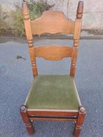 eetkamer stoelen + 2 massieve tafels, Huis en Inrichting, Stoelen, Ophalen, Zo goed als nieuw, Hout, Klassiek