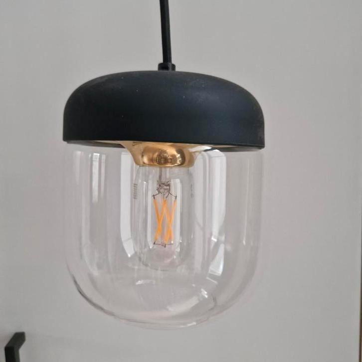 Acorn hanglamp van het Deense Umage, Huis en Inrichting, Lampen | Hanglampen, Zo goed als nieuw, Glas, Ophalen of Verzenden