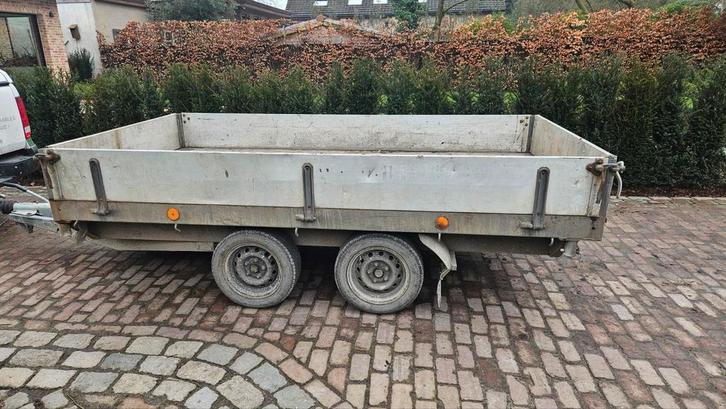 Aanhangwagen Hapert kipper 2.7t, Autos : Divers, Remorques, Enlèvement