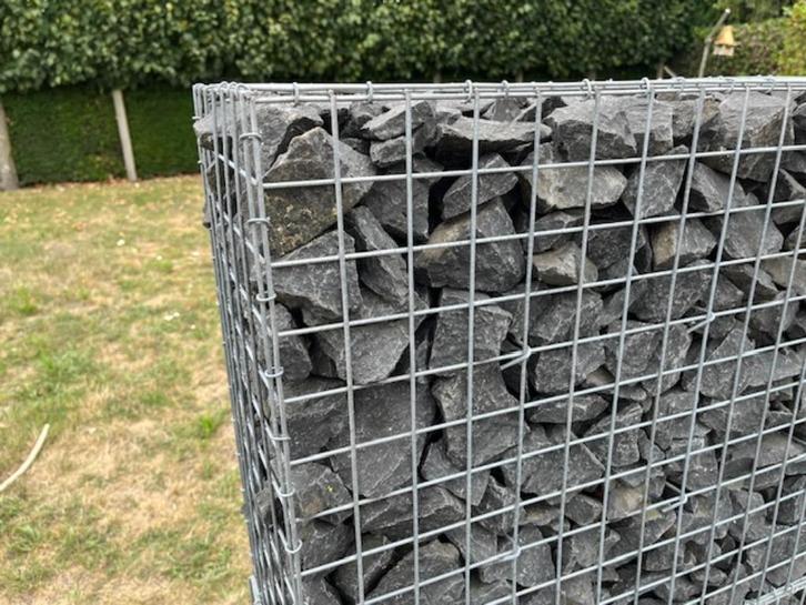 Steenkorven muurtje, Tuin en Terras, Tuinhekken en Hekwerk, Zo goed als nieuw, Overige typen, Overige materialen, Ophalen