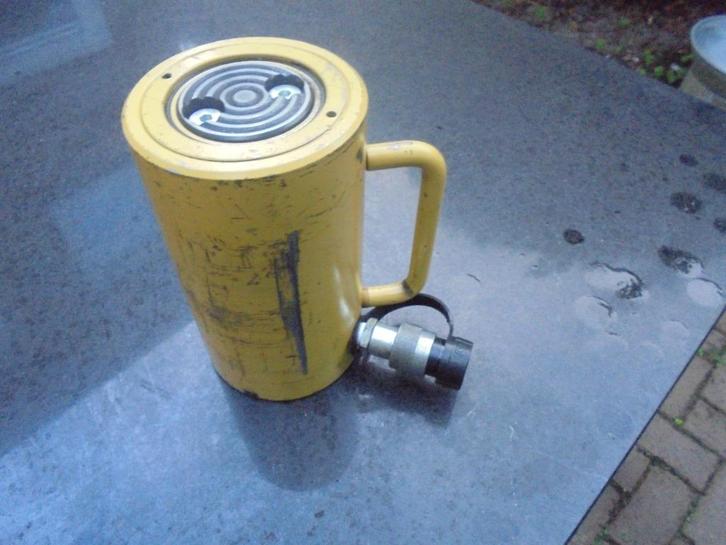 Werkplaatspers, pers, cilinder, hydrauliek cilinder, Enerpac, Auto diversen, Autogereedschap, Gebruikt, Ophalen