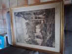 Begijnhof aalst. Anton van hoecke, Antiek en Kunst, Kunst | Etsen en Gravures, Ophalen