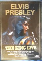 DVD MUZIEK- ELVIS PRESLEY, THE KING LIVE., Cd's en Dvd's, Alle leeftijden, Ophalen of Verzenden, Zo goed als nieuw, Muziek en Concerten