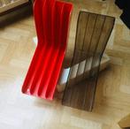Vintage vinyl Rack - platenhouder, Ophalen of Verzenden, Zo goed als nieuw, Kunststof, Minder dan 25 discs