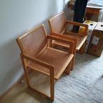 2 mooie scandinavische vintage stoelen, Huis en Inrichting, Ophalen, Riet of Rotan, Twee, Overige kleuren