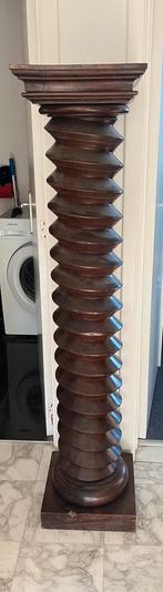 Colonne torsadée en bois massif – Style XIXe siècle, Antiquités & Art, Enlèvement