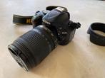 Nikon d5200 body + lens 18-105mm nikon.met reistas, Audio, Tv en Foto, Fotocamera's Digitaal, Ophalen of Verzenden, Zo goed als nieuw