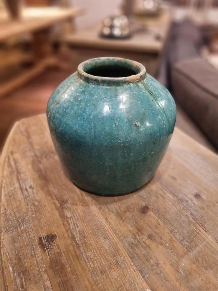 Prachtige gemberpot, Huis en Inrichting, Woonaccessoires | Vazen, Zo goed als nieuw, Ophalen of Verzenden