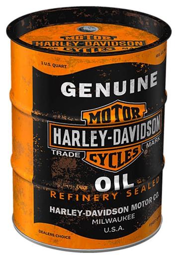Harley Davidson motor blikken spaarpot  beschikbaar voor biedingen
