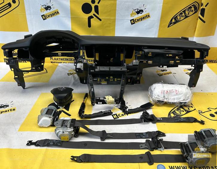 Airbagset Opel Astra K Compleet Dashboard set, Auto-onderdelen, Overige Auto-onderdelen, Opel, Gebruikt