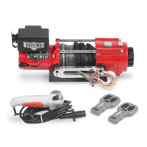 Stealth Winch 2,000 kg 12V Synthetisch Touw, Auto diversen, Autosport-onderdelen, Nieuw, Ophalen of Verzenden