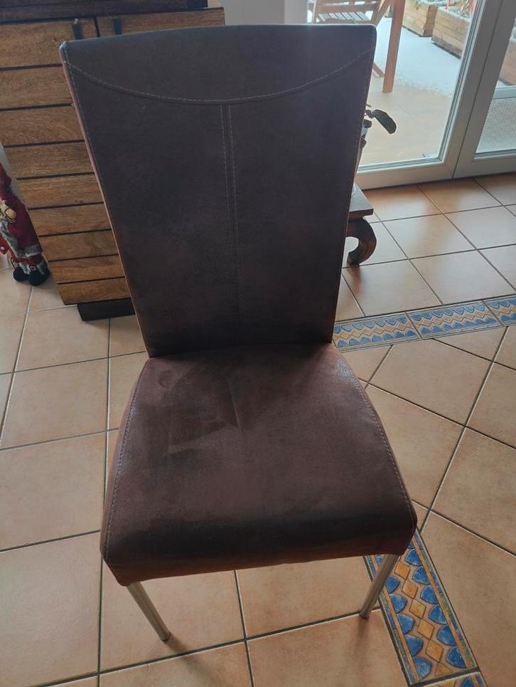 Lot de chaises (8) contemporain, Huis en Inrichting, Stoelen, Gebruikt, Eén, Ophalen of Verzenden