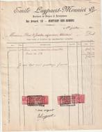 Facture timbres Fiscaux  LUYPAERT Montigny-sur-Sambre 1926, Verzenden, Gebruikt, Overige typen