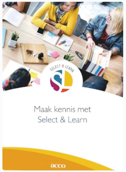Select & learn, Boeken, Studieboeken en Cursussen, Ophalen