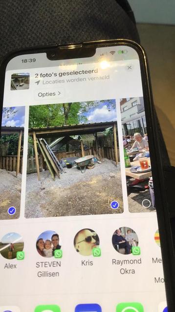 Gebruik afdakje, Doe-het-zelf en Bouw, Ophalen, Gebruikt, Overige materialen, 5 tot 10 m²