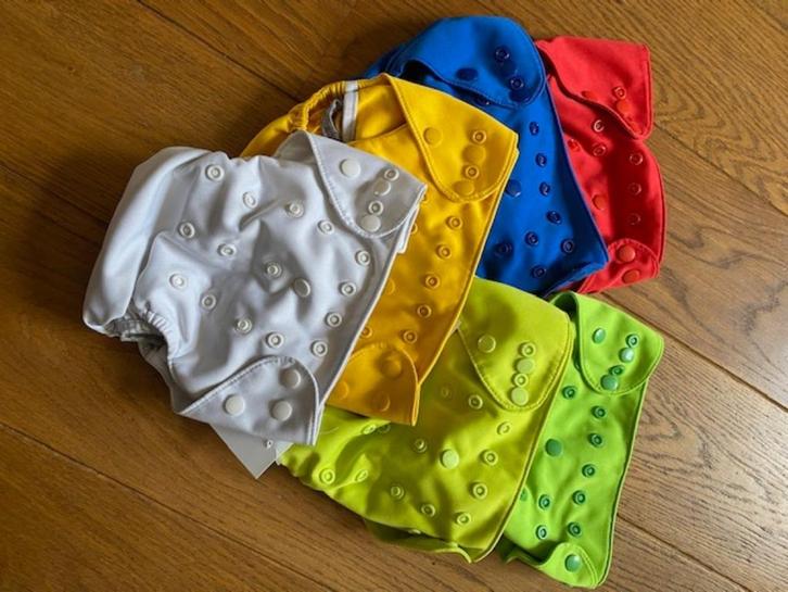 Couches lavables "Maman&BB" + 9 inserts "Best Botton", Kinderen en Baby's, Babykleding | Overige, Nieuw, Jongetje of Meisje, Ophalen of Verzenden
