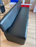 Tijdloze 3-persoons lederen zitbank, Enlèvement, Comme neuf