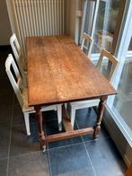 Eetkamer tafel - geboend zonder de stoelen, Ophalen, Zo goed als nieuw