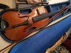 Viool 3/4  uit 1955, Muziek en Instrumenten, Strijkinstrumenten | Violen en Altviolen, Gebruikt, 3/4-viool, Met koffer, Viool