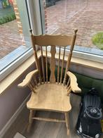 Eiken schommelstoel stoel, Ophalen, Gebruikt, Bruin, Eén