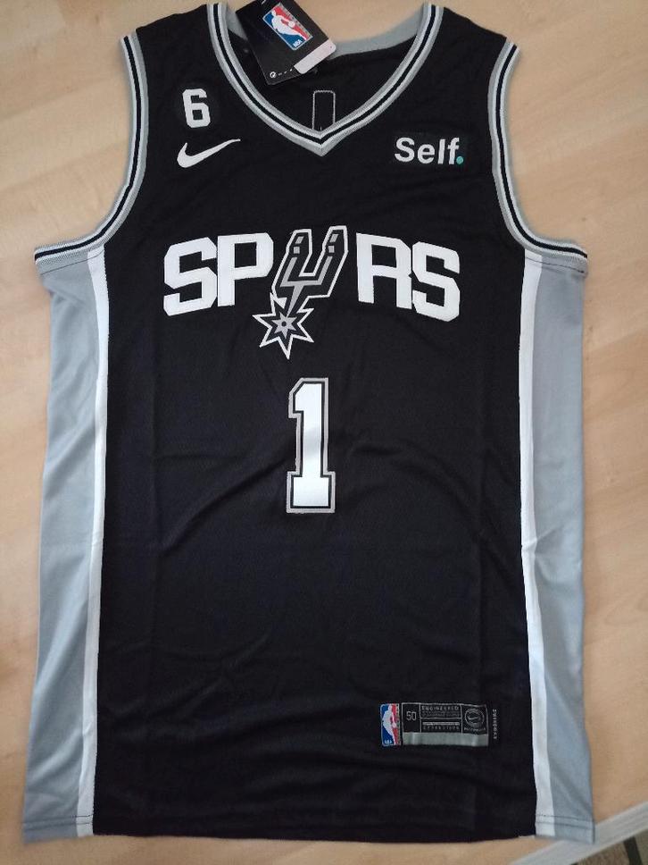 San Antonio Spurs Jersey Wembanyama maat: L, Sport en Fitness, Basketbal, Nieuw, Kleding, Verzenden