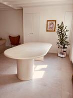 MORTEX tafel - ovale eettafel August - plaster/beton ciré, 200 cm of meer, Nieuw, 100 tot 150 cm, Ophalen of Verzenden