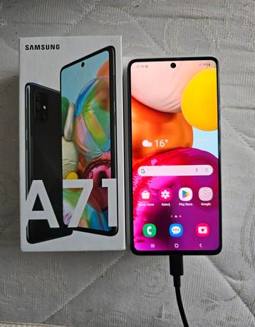 Samsung Galaxy A71 5G 128G Prism Crush Black beschikbaar voor biedingen