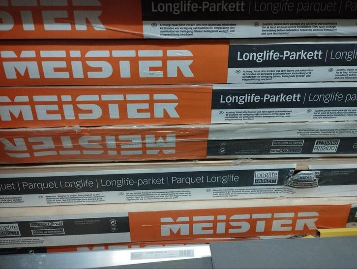 Meister laminaat parket, Doe-het-zelf en Bouw, Hout en Planken, Nieuw, Ophalen