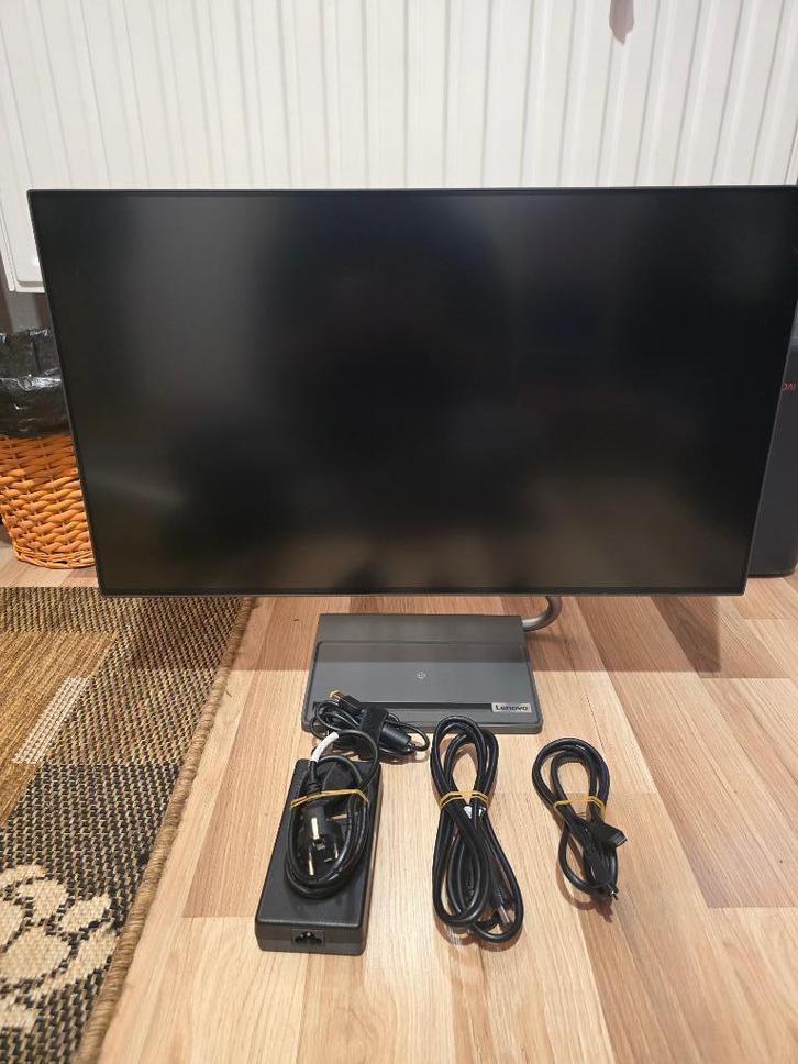 Lenovo Qreator - 27Inch - IPS - 60Hz - 4K UHD-beeldscherm, Computers en Software, Monitoren, Gebruikt, 60 Hz of minder, DisplayPort