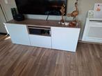 Tv meubel ikea 1m80 licht beschadigd, Ophalen, Gebruikt, 150 tot 200 cm, 25 tot 50 cm