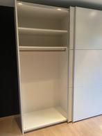 Witte kleerkast +2 commodes, Huis en Inrichting, Ophalen, Gebruikt, 200 cm of meer, 200 cm of meer