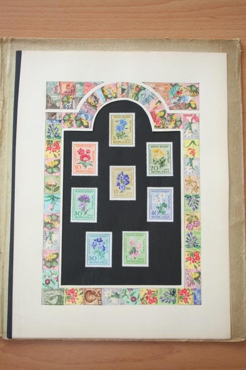 postzegels in kunstwerkjes verwerkt, Antiek en Kunst, Curiosa en Brocante, Ophalen