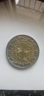 Monnaie 2 euros France 2000. (erreur de frappe), Verzenden, Frankrijk, 2 euro, Losse munt