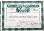 Companhia Paranaense de Electricidade (Rio de Janeiro) 1912, Ophalen of Verzenden, Voor 1920, Obligatie of Lening