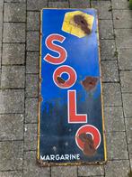 SOLO emaille reclame bord, Verzamelen, Ophalen, Gebruikt