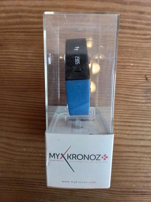 MyKronoz ZeFit stappenteller blauw, Handtassen en Accessoires, Sporthorloges, Nieuw, Android, Blauw, Afstand, Stappen, Ophalen of Verzenden