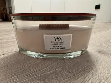 Woodwick kaars beschikbaar voor biedingen