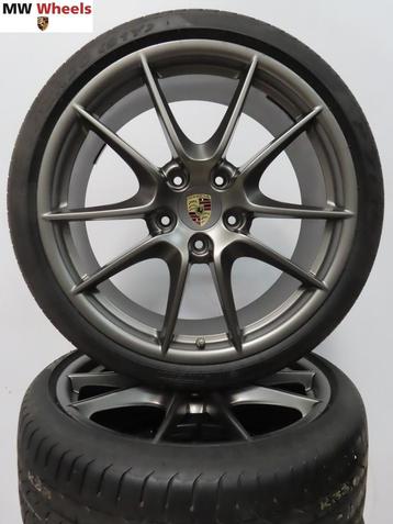Originele Porsche 911 991 4 S 20 inch velgen zomerbanden  beschikbaar voor biedingen