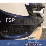 W205 C205 AMG LINE VOORBUMPER + DIAMOND GRIL ORIGINEEL Merce, Gebruikt, -, Voor, Ophalen of Verzenden