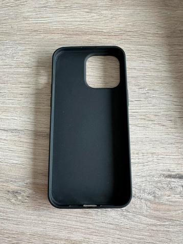iPhone 15 pro Max hoesje mat zwart. 